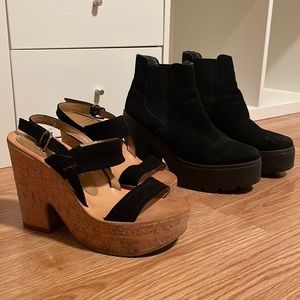 Dolce Vita Topshop platform shoe bundle